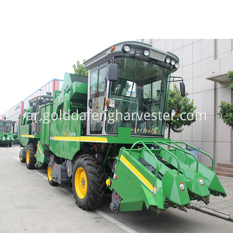 Three Rows Corn Harvester